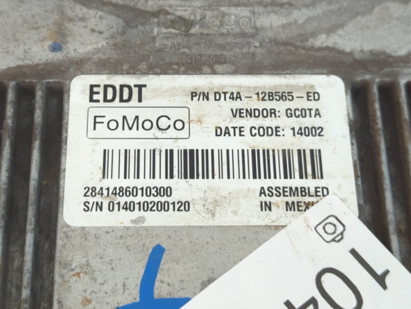 2006-2007 Honda Accord PCM Engine Control Computer ECU ECM PCU OEM P/N:DT4A-12B565-ED 37820-RCA-L85 Fits Fits 2006 2007 OEM Used Auto Parts - Oemusedautoparts1.com