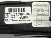 2000 Lincoln Continental Climate Control Module Temperature AC/Heater Replacement P/N:XF3H-19C933-AE Fits OEM Used Auto Parts