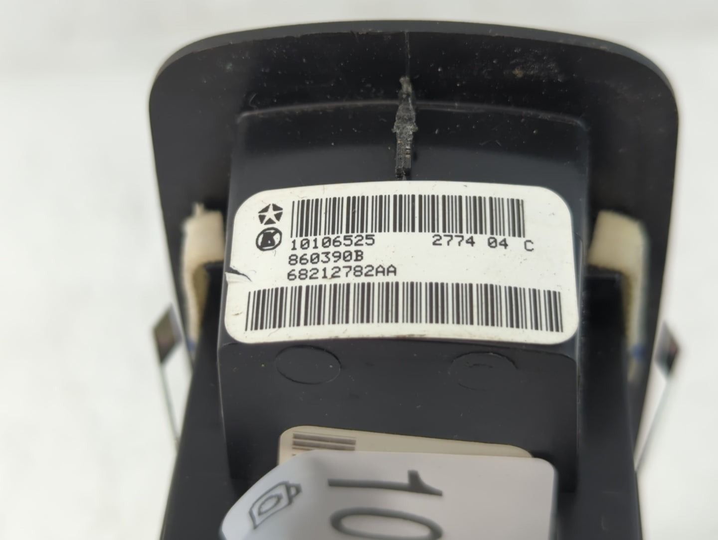 2015 Dodge Ram 1500 Master Power Window Switch Replacement Driver Side Left P/N:68212782AA Fits OEM Used Auto Parts - Oemusedautoparts1.com