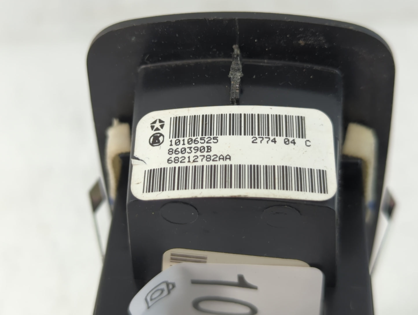 2015 Dodge Ram 1500 Master Power Window Switch Replacement Driver Side Left P/N:68212782AA Fits OEM Used Auto Parts - Oemusedautoparts1.com