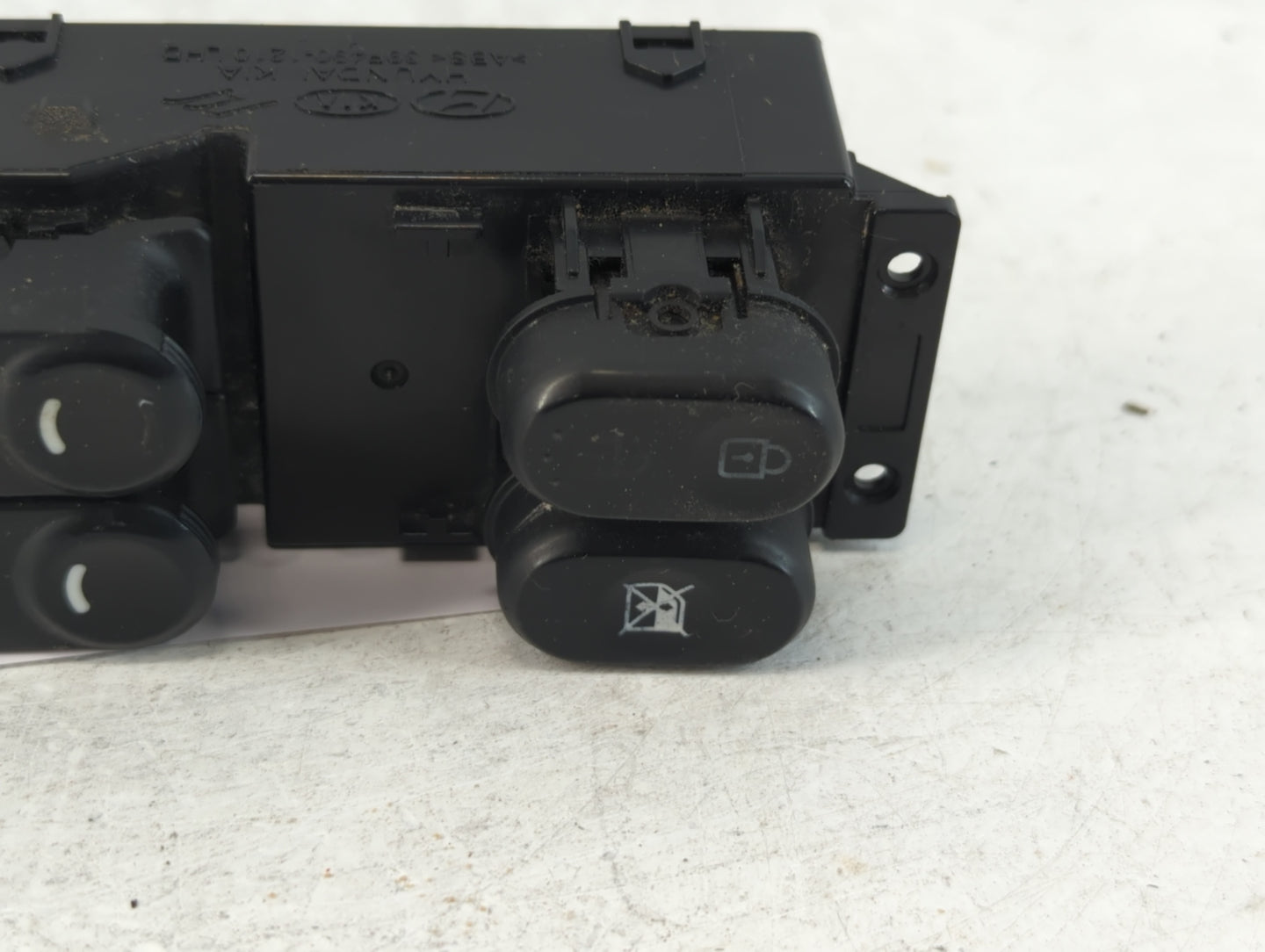2012-2017 Hyundai Accent Master Power Window Switch Replacement Driver Side Left P/N:93570-1R111 Fits OEM Used Auto Parts - Oemusedautoparts1.com