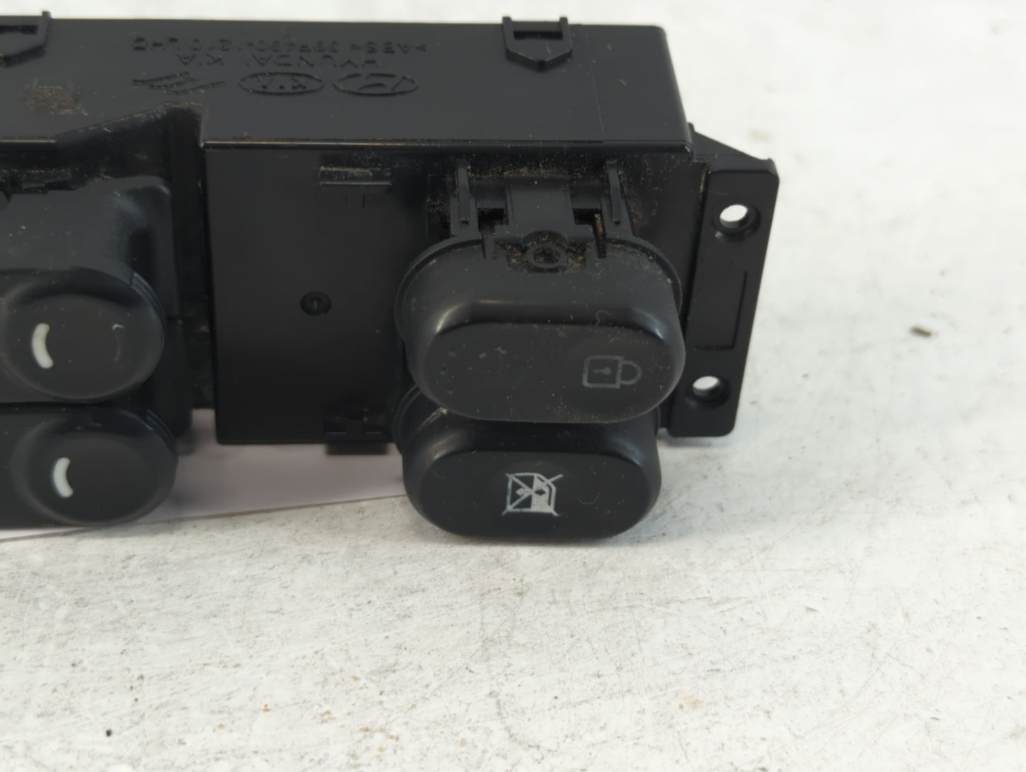 2012-2017 Hyundai Accent Master Power Window Switch Replacement Driver Side Left P/N:93570-1R111 Fits OEM Used Auto Parts - Oemusedautoparts1.com
