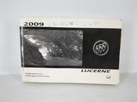 2009 Buick Lucerne Owners Manual Book Guide P/N:15888659 OEM Used Auto Parts