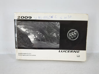 compare product 2009 Buick Lucerne Owners Manual Book Guide P/N:15888659 OEM Used Auto Parts
