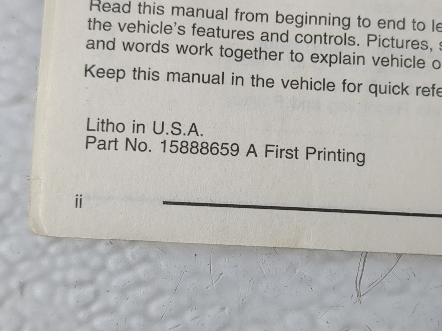 2009 Buick Lucerne Owners Manual Book Guide P/N:15888659 OEM Used Auto Parts