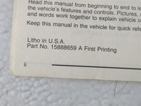 2009 Buick Lucerne Owners Manual Book Guide P/N:15888659 OEM Used Auto Parts