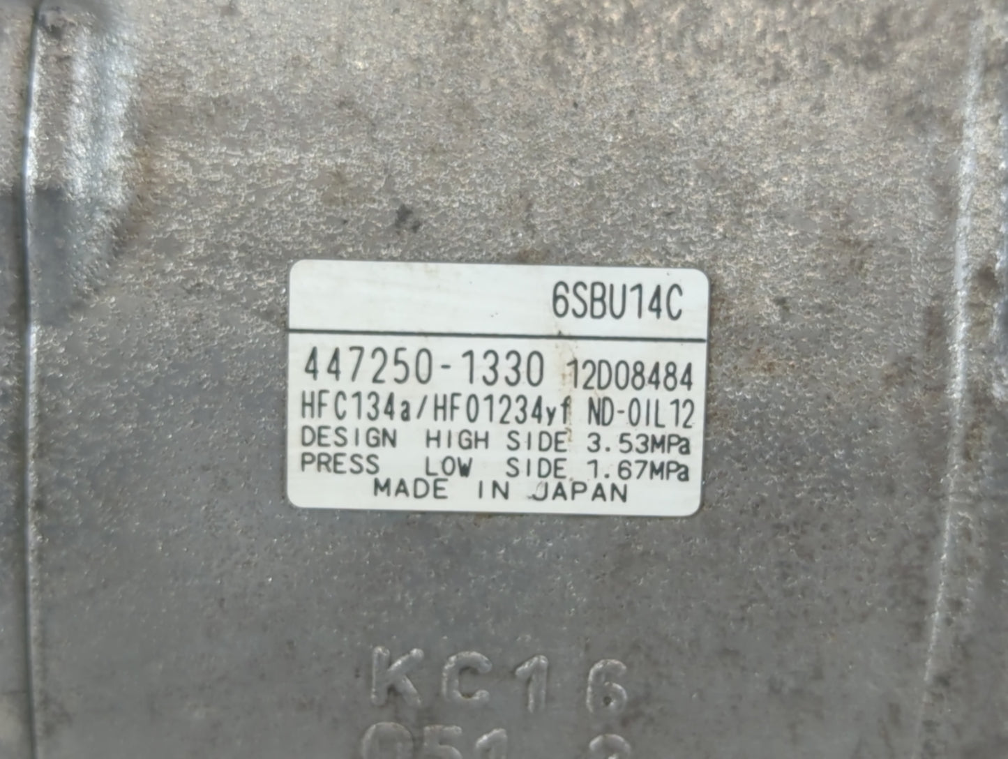 2022 Jeep Compass Air Conditioning A/c Ac Compressor Oem