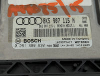 2013-2016 Audi A4 PCM Engine Control Computer ECU ECM PCU OEM P/N:0 261 S09 830 8K5 907 115 N Fits Fits 2013 2014 2015 2016 OEM Used Auto Parts - Oemusedautoparts1.com