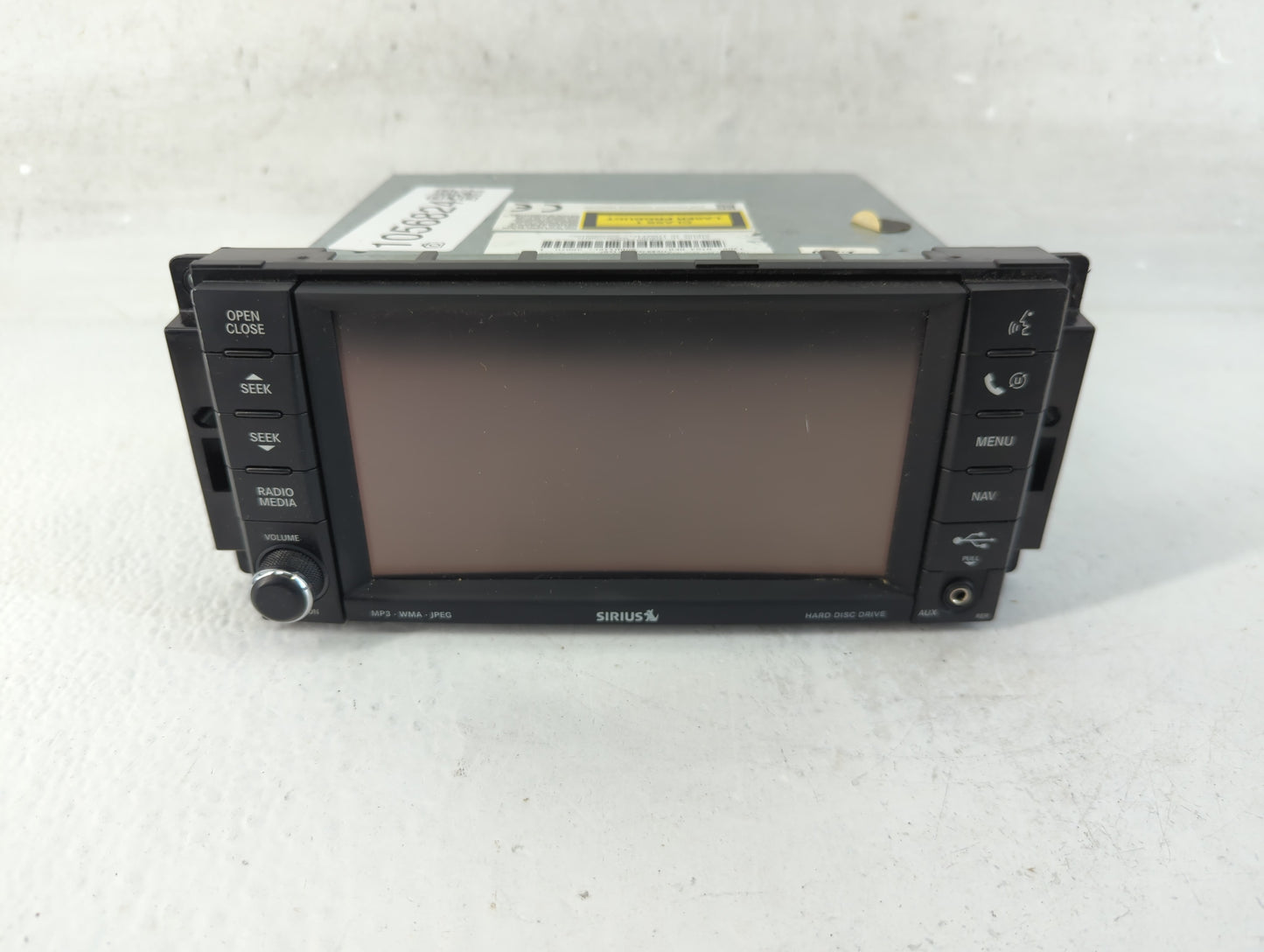 2008-2010 Chrysler 300 Radio AM FM Cd Player Receiver Replacement P/N:P05064737AD Fits Fits 2008 2009 2010 OEM Used Auto Parts - Oemusedautoparts1.com