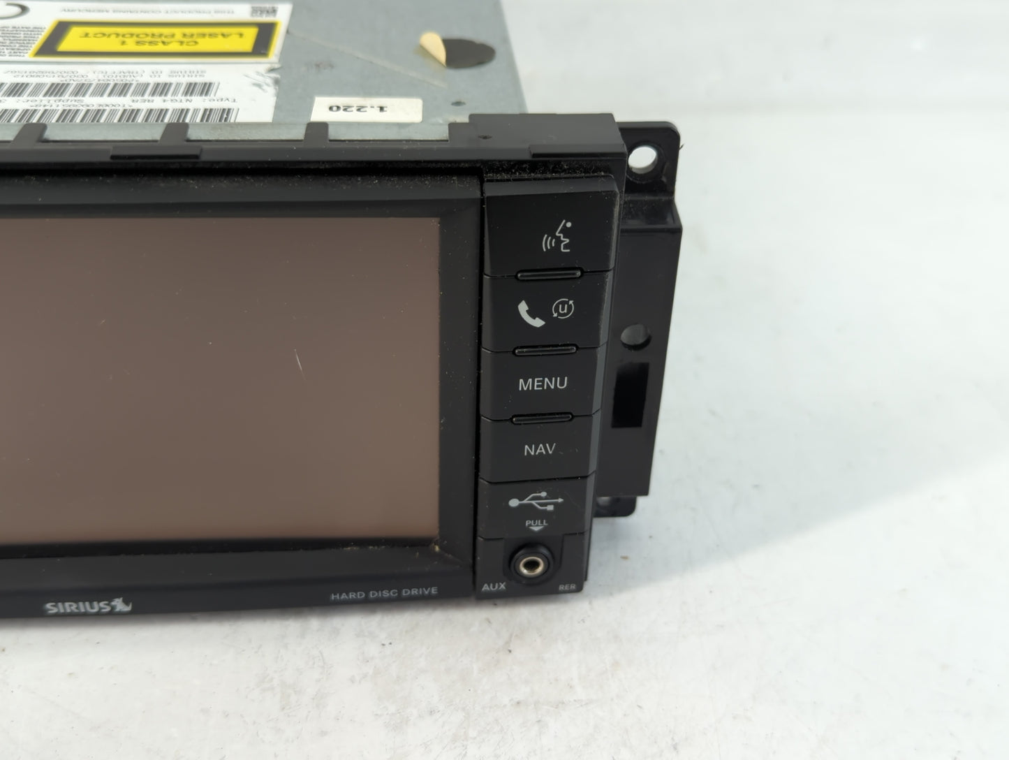2008-2010 Chrysler 300 Radio AM FM Cd Player Receiver Replacement P/N:P05064737AD Fits Fits 2008 2009 2010 OEM Used Auto Parts - Oemusedautoparts1.com