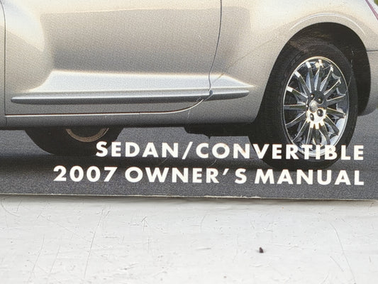 2007 Chrysler Pt Cruiser Owners Manual Book Guide P/N:81-026-0744 OEM Used Auto Parts
