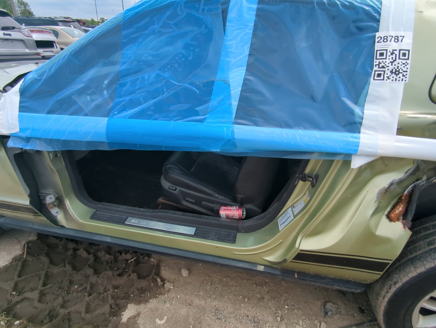 2006 Ford Mustang Front Left Driver Interior Door Panel Trim