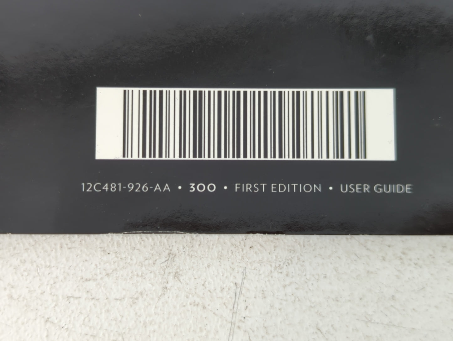 2012 Chrysler 300 Owners Manual Book Guide P/N:12C481-926-AA OEM Used Auto Parts