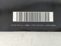 2012 Chrysler 300 Owners Manual Book Guide P/N:12C481-926-AA OEM Used Auto Parts