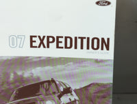 2007 Ford Expedition Owners Manual Book Guide P/N:7L1J 19A321 AB OEM Used Auto Parts