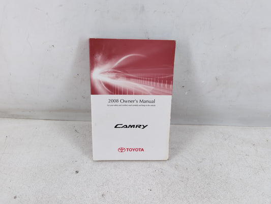 2008 Toyota Camry Owners Manual Book Guide P/N:01999-33751 OEM Used Auto Parts
