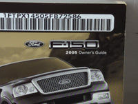 2005 Ford F-150 Owners Manual Book Guide P/N:5L3J-19A321-HB OEM Used Auto Parts