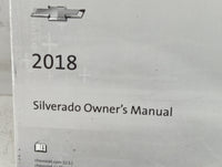 2018 Chevrolet Silverado 1500 Owners Manual Book Guide P/N:84016520 C OEM Used Auto Parts