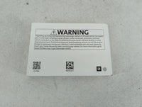 2018 Chevrolet Silverado 1500 Owners Manual Book Guide P/N:84016520 C OEM Used Auto Parts