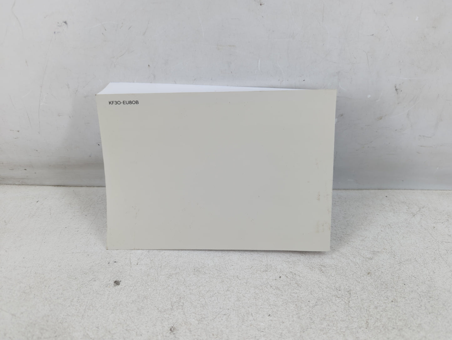 2019 Hyundai Elantra Owners Manual Book Guide P/N:KF3O-EU8OB OEM Used Auto Parts