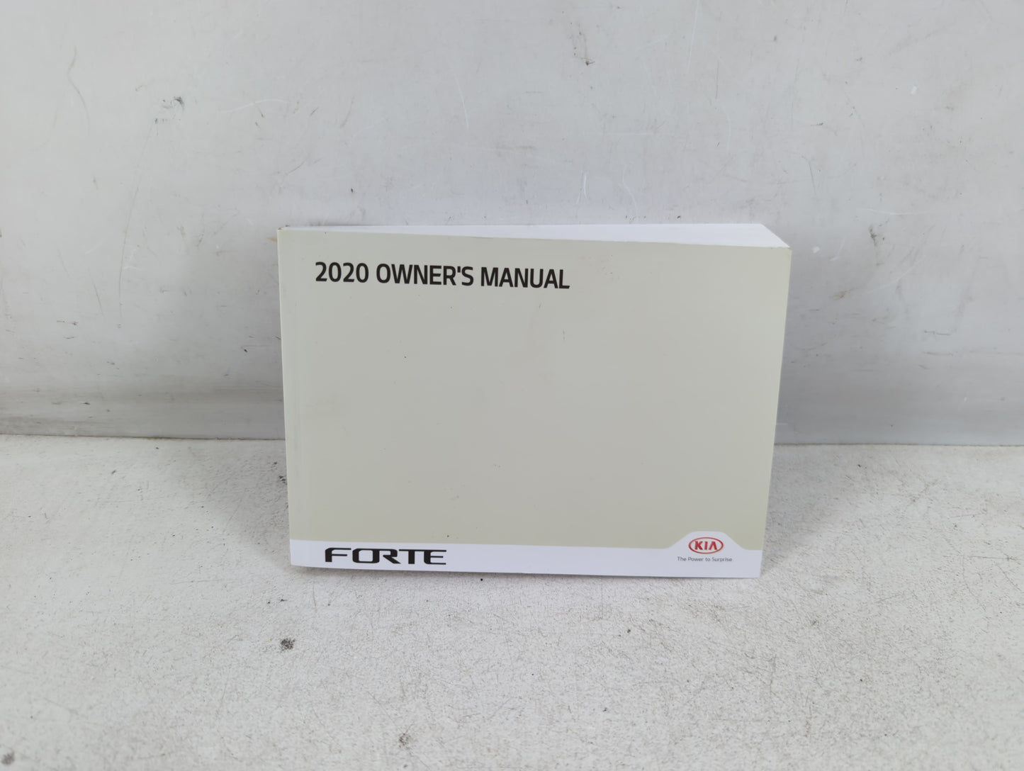 2020 Kia Forte Owners Manual Book Guide P/N:DLS4-EU9NC OEM Used Auto Parts