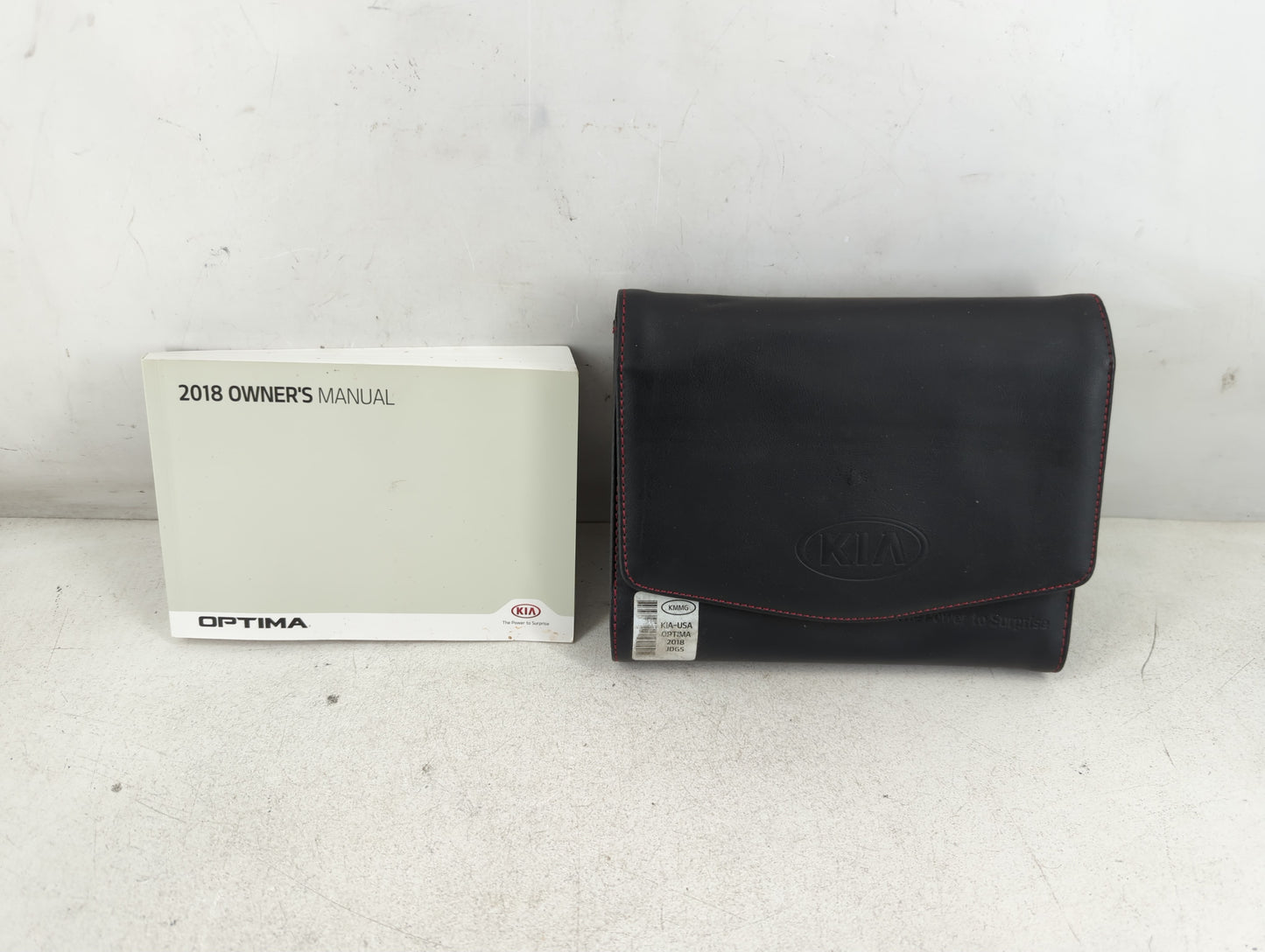 2018 Kia Optima Owners Manual Book Guide P/N:JDG5-EU81D OEM Used Auto Parts
