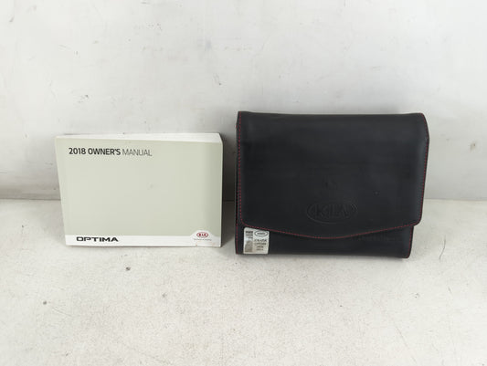 2018 Kia Optima Owners Manual Book Guide P/N:JDG5-EU81D OEM Used Auto Parts