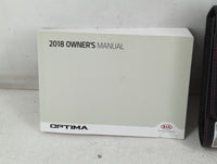 2018 Kia Optima Owners Manual Book Guide P/N:JDG5-EU81D OEM Used Auto Parts