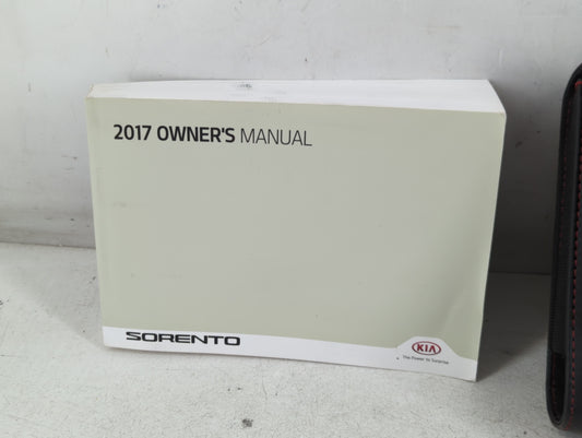 2017 Kia Sorento Owners Manual Book Guide P/N:HXG5-EU6OF OEM Used Auto Parts