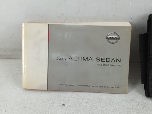 2016 Nissan Altima Owners Manual Book Guide P/N:OM16EA 0L33U0 OEM Used Auto Parts
