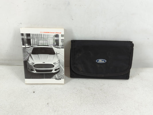 2014 Ford Fusion Owners Manual Book Guide P/N:EE5J 19A321 AA OEM Used Auto Parts