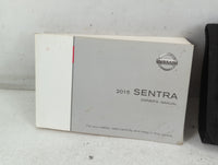 2015 Nissan Sentra Owners Manual Book Guide P/N:OM15EM 0B17U1 OEM Used Auto Parts
