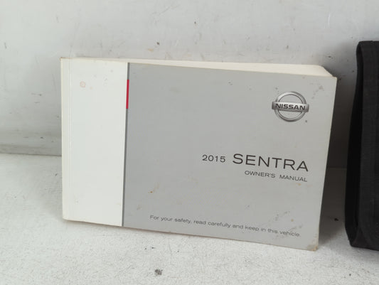 2015 Nissan Sentra Owners Manual Book Guide P/N:OM15EM 0B17U1 OEM Used Auto Parts
