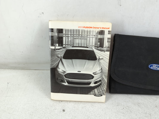 2013 Ford Fusion Owners Manual Book Guide P/N:DE5J 19A321 AA OEM Used Auto Parts