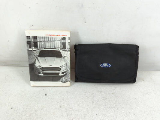 2015 Ford Fusion Owners Manual Book Guide P/N:FE5J 19A321 AA OEM Used Auto Parts
