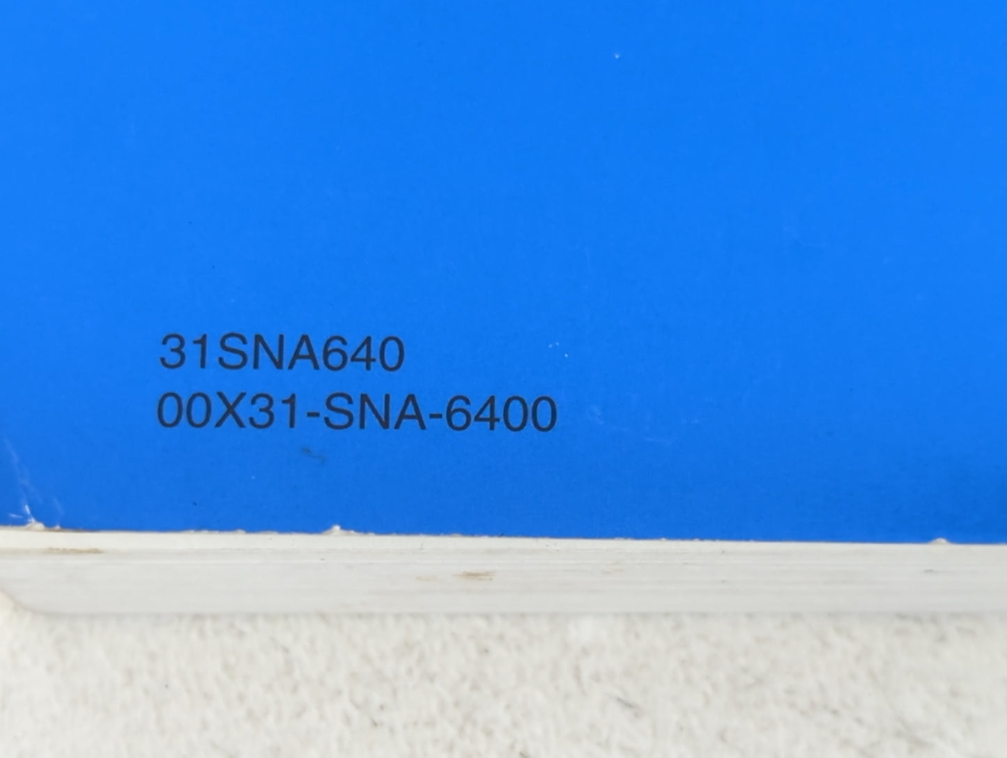 2010 Honda Civic Owners Manual Book Guide P/N:31SNA640 00X31-SNA-6400 OEM Used Auto Parts