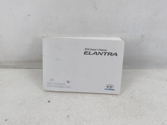compare product 2016 Hyundai Elantra Owners Manual Book Guide P/N:G3Y0-EU52A OEM Used Auto Parts
