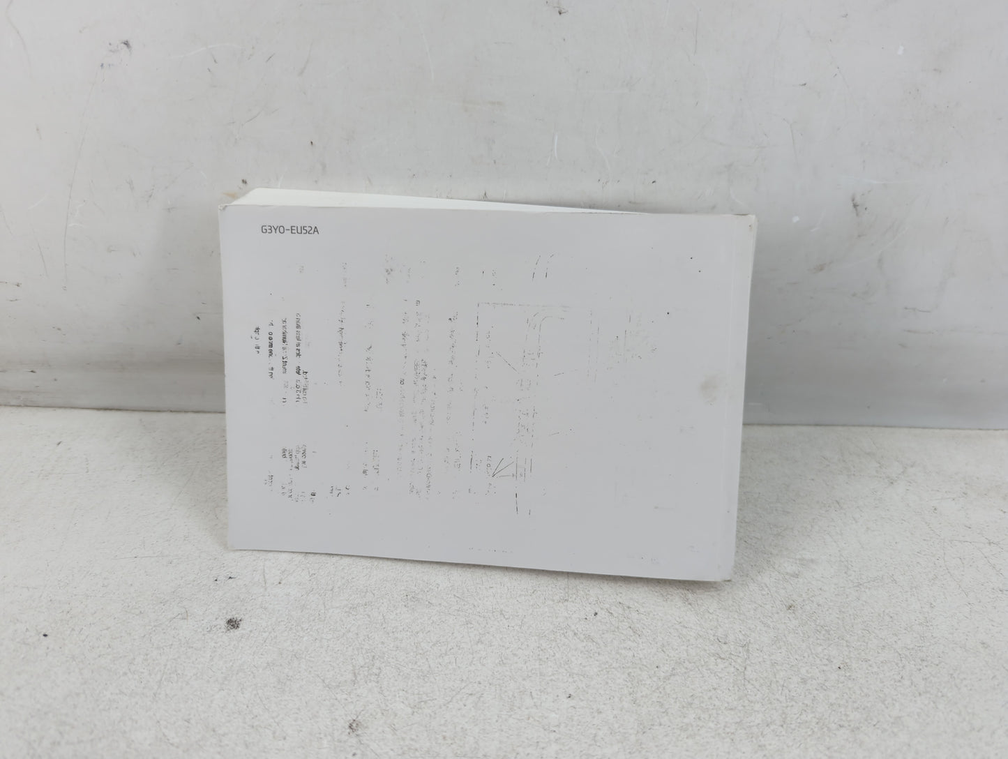 2016 Hyundai Elantra Owners Manual Book Guide P/N:G3Y0-EU52A OEM Used Auto Parts