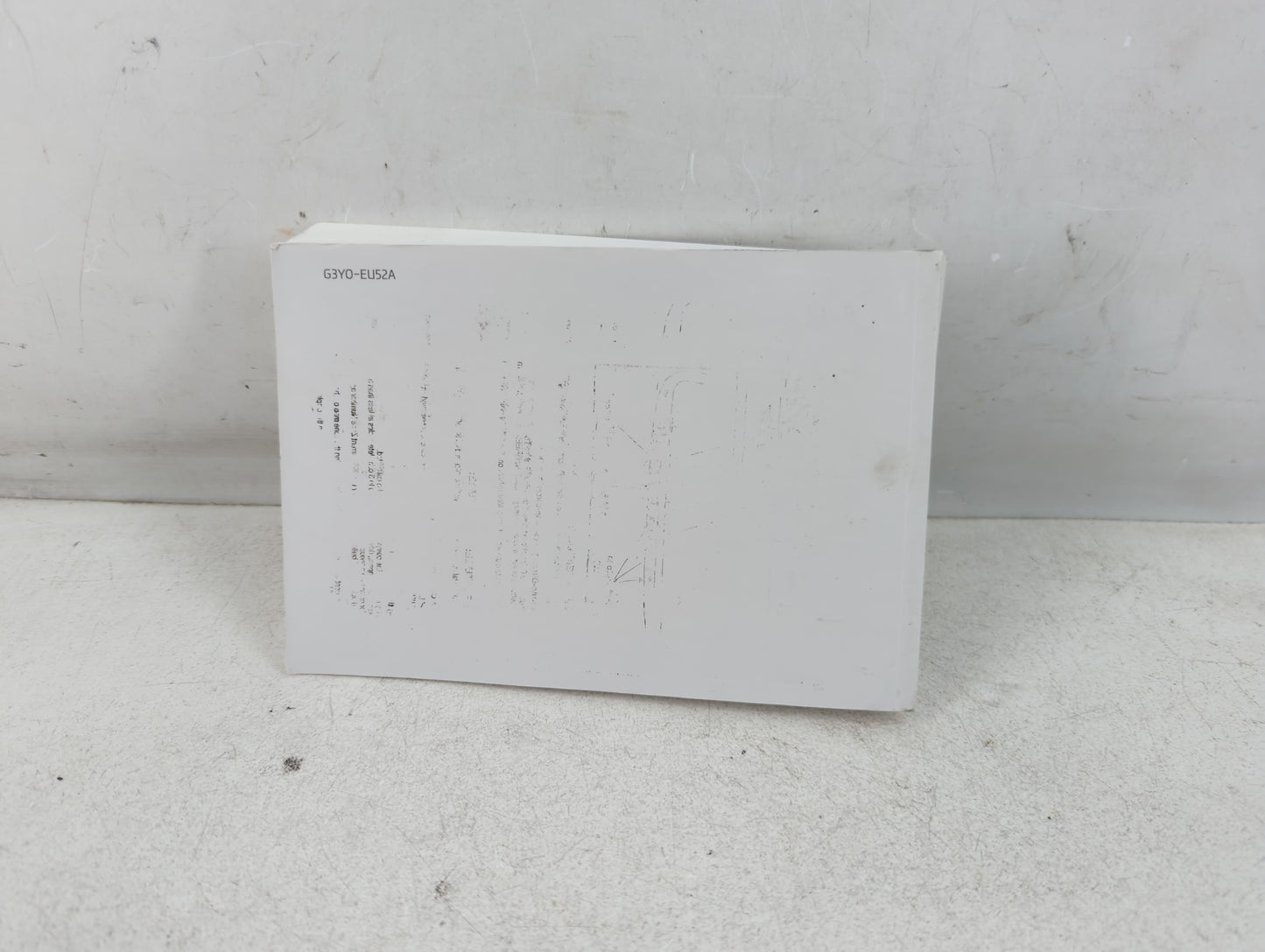 2016 Hyundai Elantra Owners Manual Book Guide P/N:G3Y0-EU52A OEM Used Auto Parts