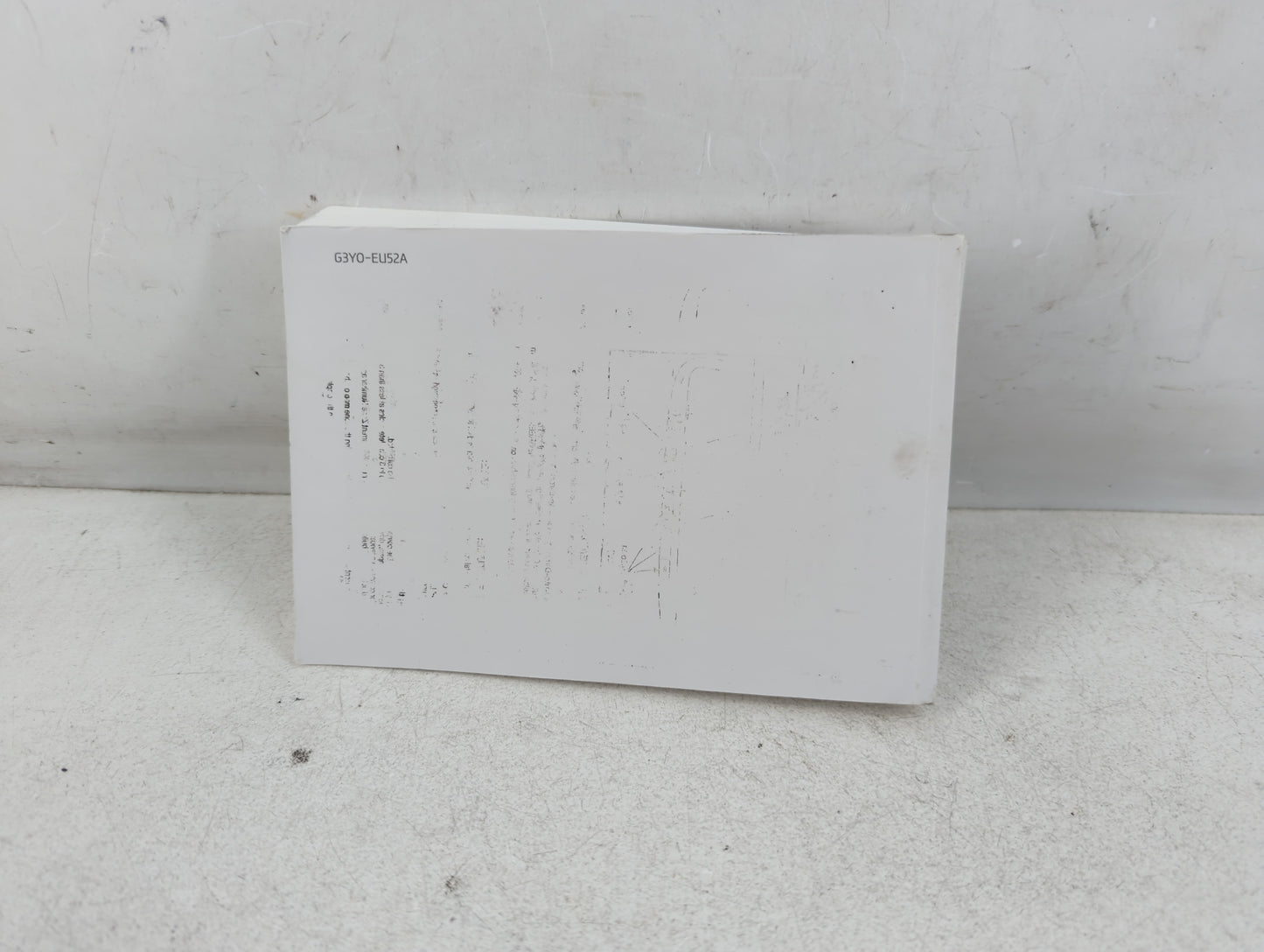 2016 Hyundai Elantra Owners Manual Book Guide P/N:G3Y0-EU52A OEM Used Auto Parts