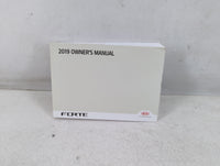 2019 Kia Forte Owners Manual Book Guide P/N:DLS4-EU8DB OEM Used Auto Parts