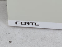 2019 Kia Forte Owners Manual Book Guide P/N:DLS4-EU8DB OEM Used Auto Parts