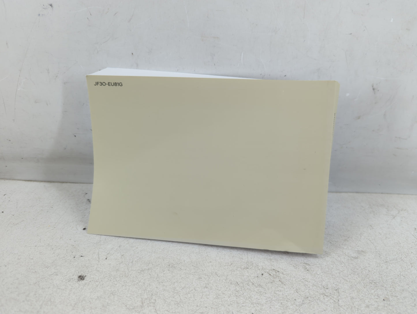 2018 Hyundai Elantra Owners Manual Book Guide P/N:JF3O-EU81G OEM Used Auto Parts