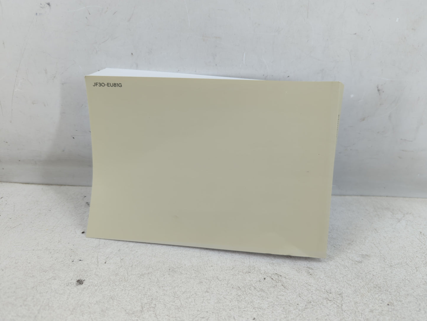 2018 Hyundai Elantra Owners Manual Book Guide P/N:JF3O-EU81G OEM Used Auto Parts