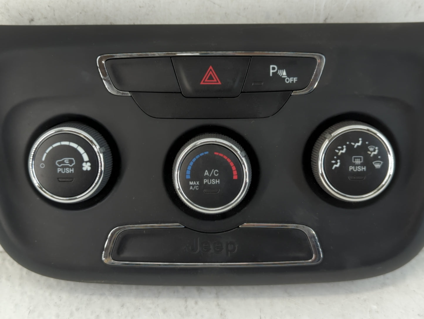 2018 Jeep Compass Climate Control Module Temperature AC/Heater Replacement Fits OEM Used Auto Parts