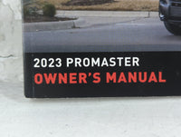 2023 Ram Promaster 1500 Owners Manual Book Guide OEM Used Auto Parts