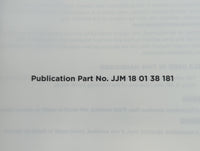 2016 Jaguar F-Pace Owners Manual Book Guide P/N:JJM 18 01 38 181 OEM Used Auto Parts