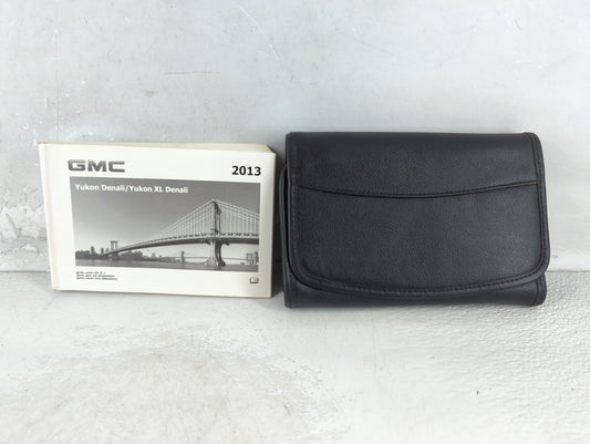 2013 Gmc Yukon Owners Manual Book Guide P/N:20955532 OEM Used Auto Parts