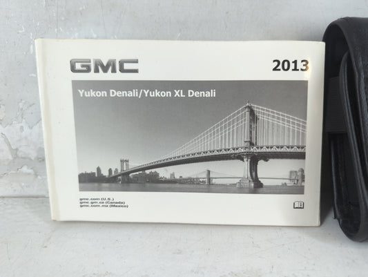 2013 Gmc Yukon Owners Manual Book Guide P/N:20955532 OEM Used Auto Parts