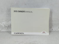 2015 Kia Cadenza Owners Manual Book Guide P/N:F3RO-EU47D OEM Used Auto Parts